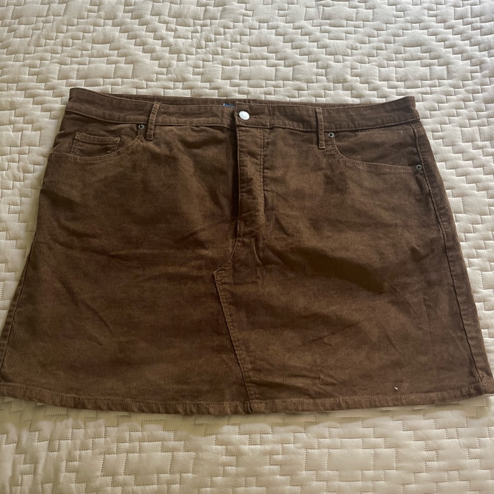 Old Navy High Waisted Corduroy Skirt